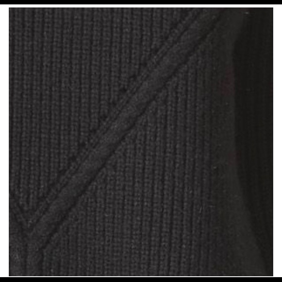 Ruby Finch Textured Mock Black Sweater NWT NIB - Picture 2 of 6